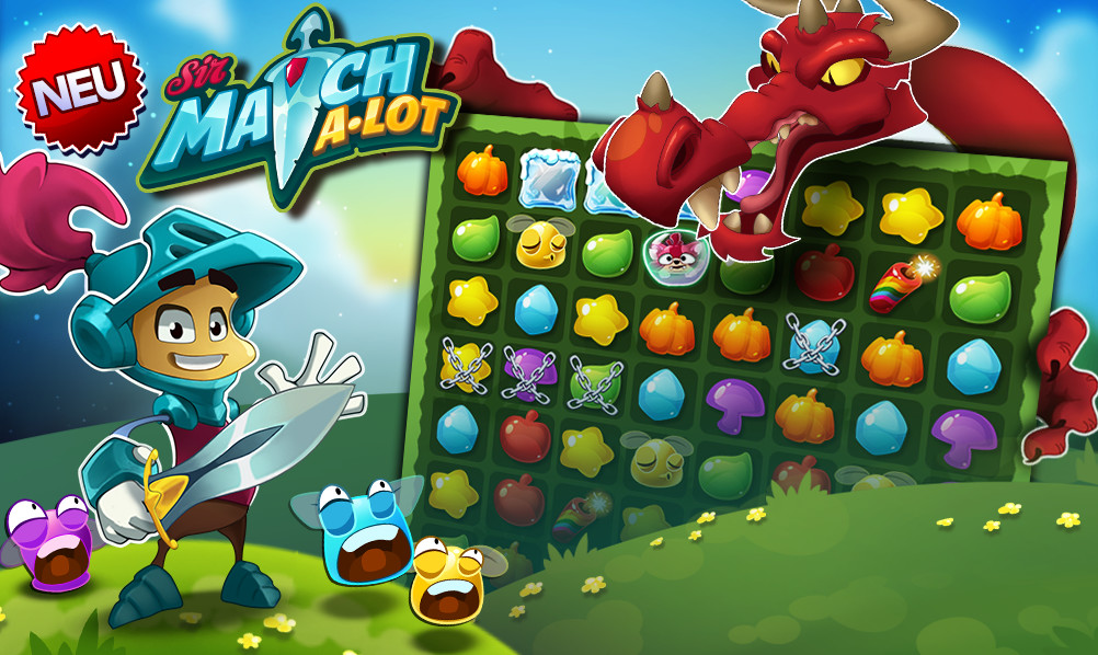Sir Match-a-Lot jetzt auf iOS und Android erhältlich!